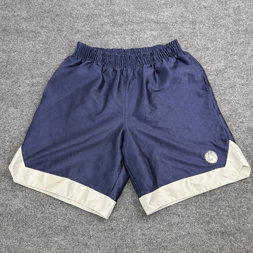Vintage Nike Shorts Mens‎ Large Travis Scott Mini Swoosh Heavyweight Basketball